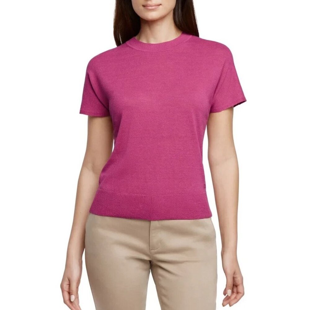Banana Republic Pink Crew Neck Sweater
